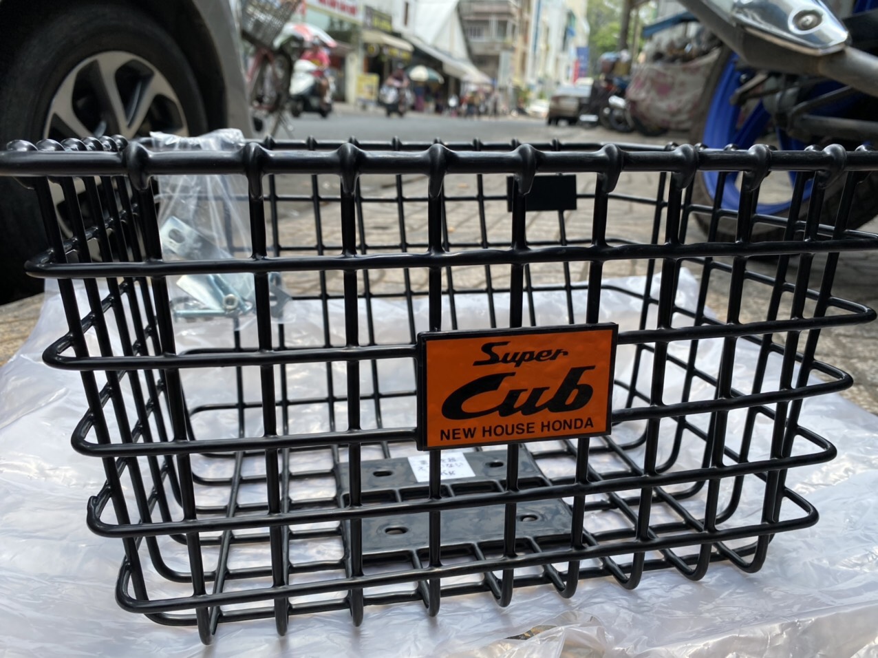 Rổ xe Cup Rổ xe Cub giỏ xe Super Cub 125 kiểu Nhật