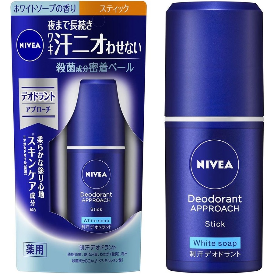 Lăn Khử Mùi Dạng Sáp Nivea Deodoranet Approach (15G) - Nhật Bản