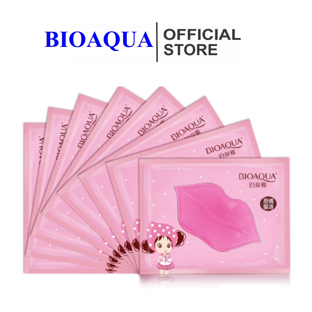 COMBO 10 MIẾNG Mặt nạ môi Dưỡng môi thâm🍓🍓 Mask Môi Bioaqua Nội Địa Trung