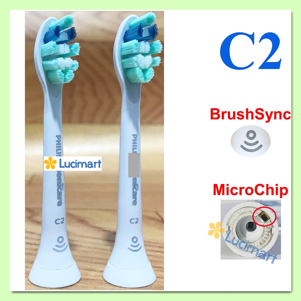 Đầu bàn chải điện Philips Sonicare C2 Optimal Plaque Defence