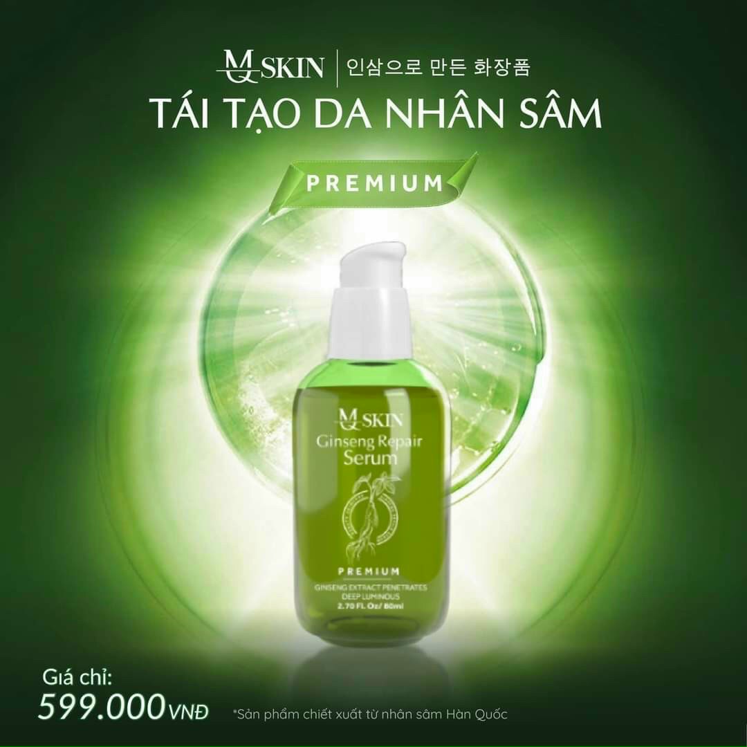 [HCM]SERUM TÁI TẠO DA NHÂN SÂM MQ SKIN mẫu mới