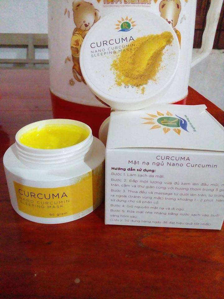 Mặt Nạ Ngủ Organic Curcuma