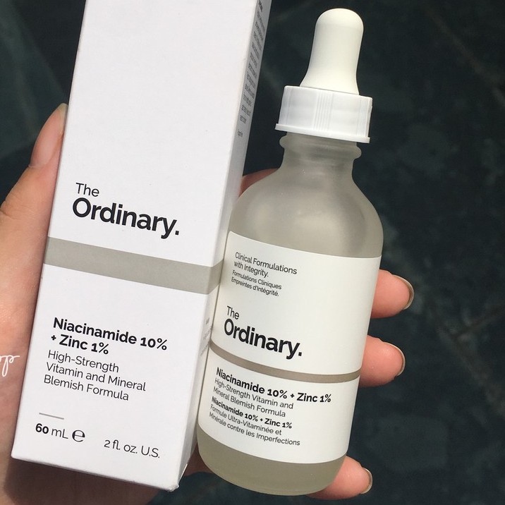 Serum Ngăn Ngừa Mụn Sáng Da Niacinamide 10% + Zinc 1% The Ordinary 30Ml