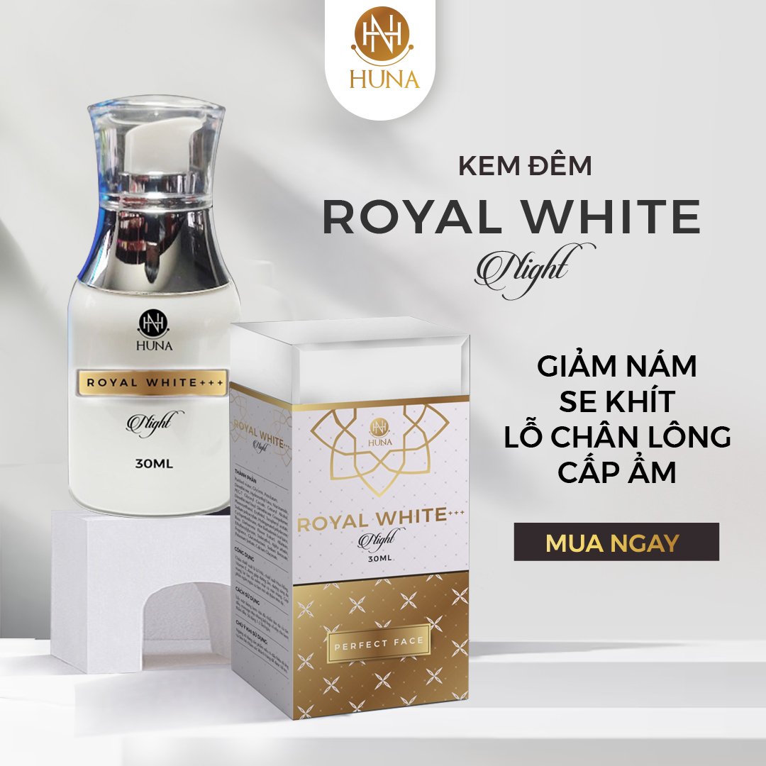 Face Đêm Huna Royal White