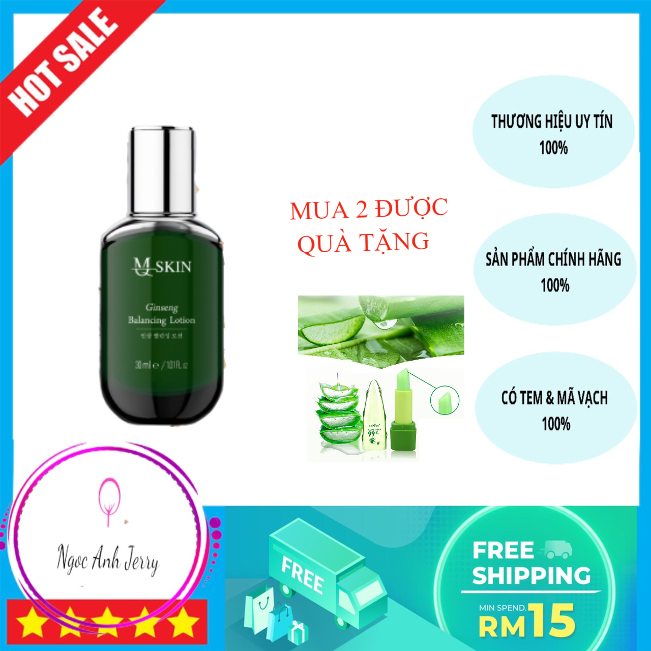 Kem Tái Tạo Da Bb Cream Mq Skin (Mẫu Mới Nhất 2021) Có Thành Phần Makeup Nhẹ Nhàng Giúp Da Thải Độc Trừ Mụn Liti Se Khít Lỗ Chân Lông To Giúp Da Đều Màu Căng Bóng Mịn Màng (Hàng Chính Hãng Mqskin 100% - Miễn Ship)