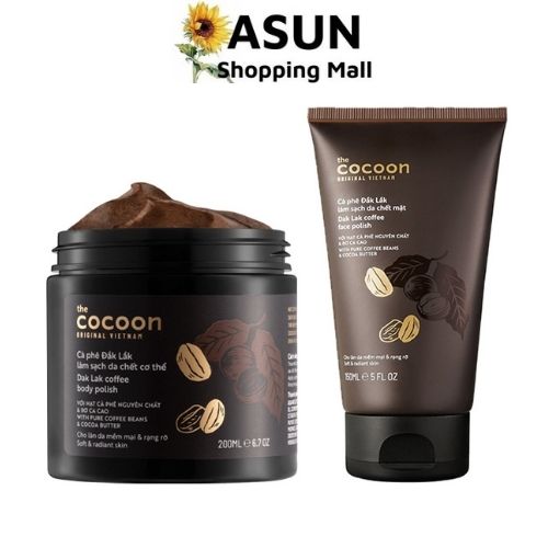 Tẩy Da Chết Toàn Thân COCOON Chiết Xuất Cà Phê Đắk Lắk 200ml