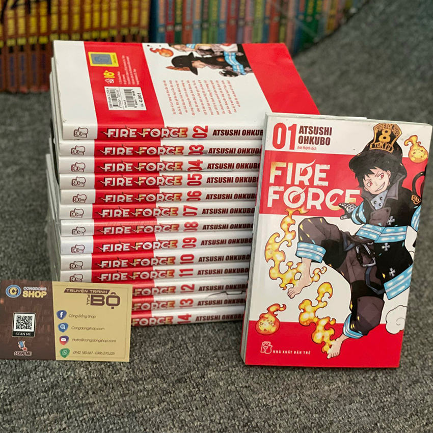 Truyện Fire Force Tập 1-14 - NXB Trẻ