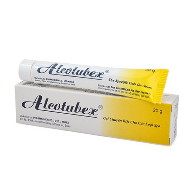 Alcotubex 20G.sẹo Lồi Sẹo Phì Đại