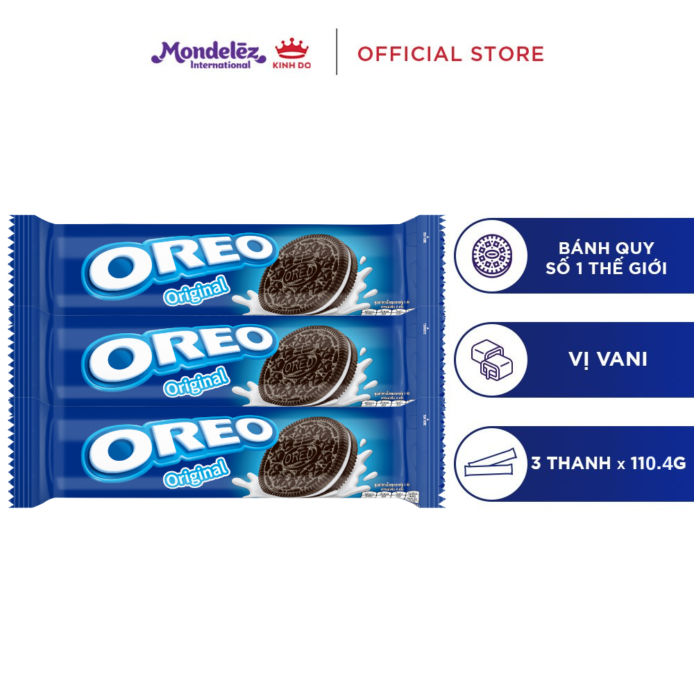 Bánh Quy Oreo Combo 3 Thanh X 110.4G