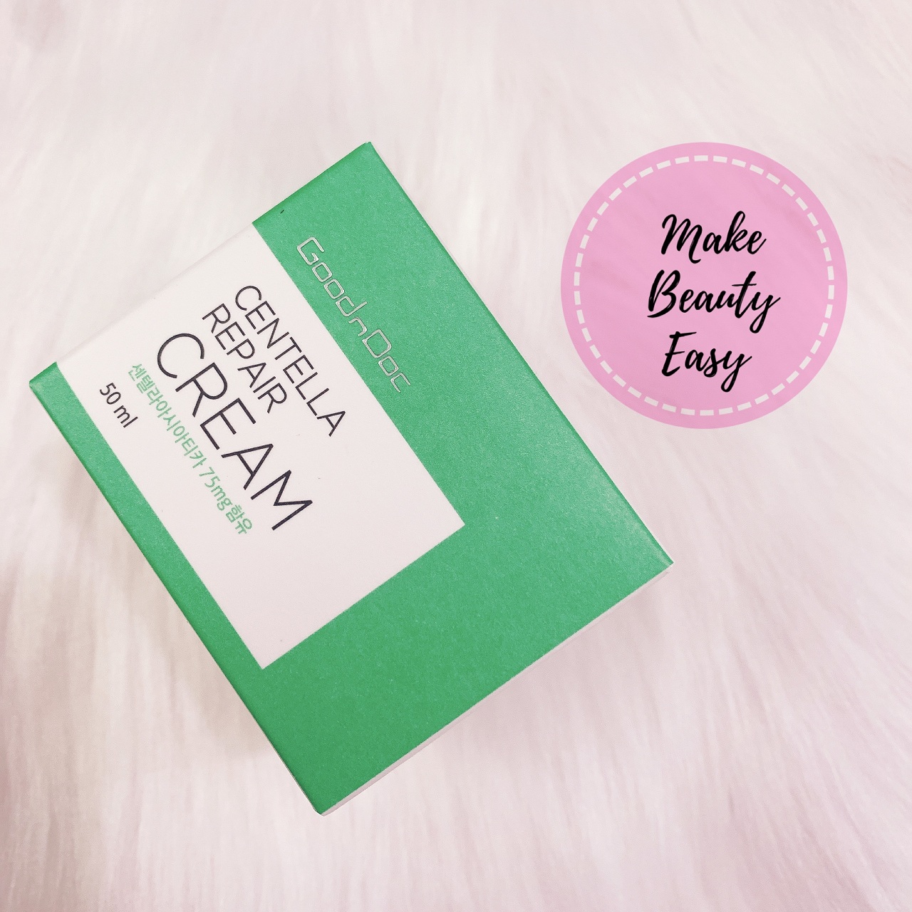 Goodndoc Centella Repair Cream 50Ml Kem Dưỡng Tái Tạo Phục Hồi Da Từ Rau Má Giúp Da Trắng Sáng