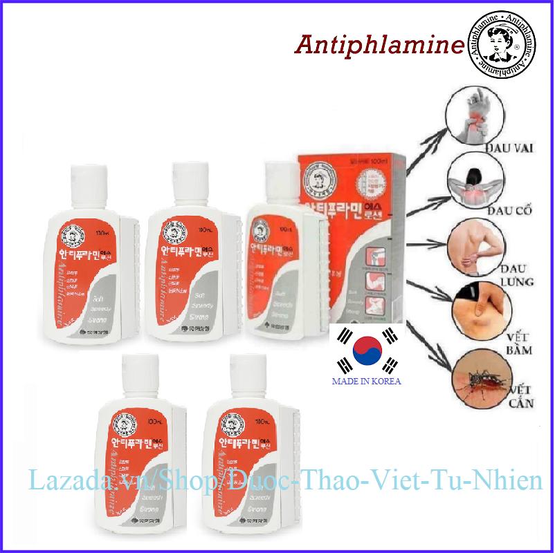 Bộ 5 Hộp Dầu Nóng Xoa Bóp Hàn Quốc 100Ml