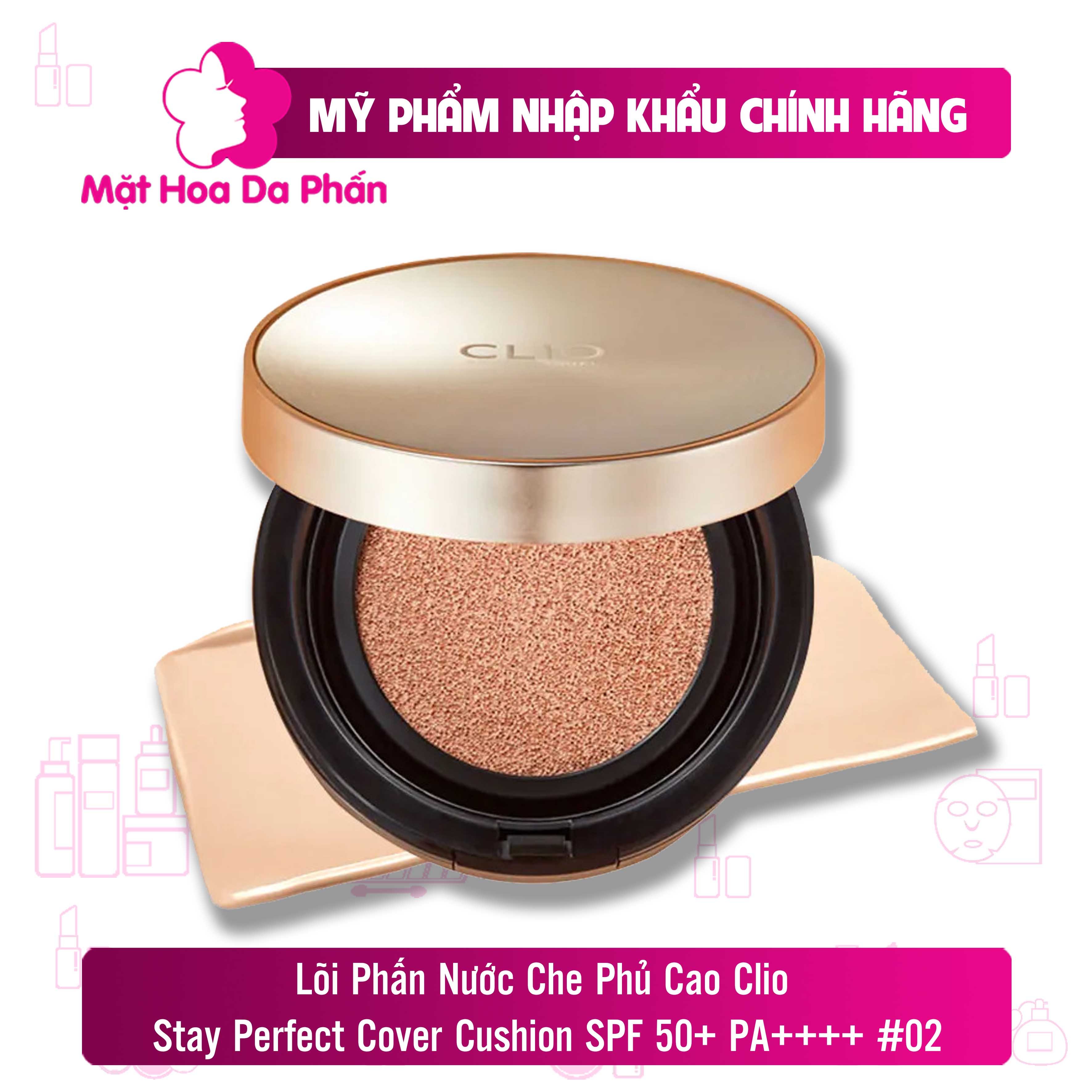 Lõi Phấn Nước Che Phủ Cao Clio Stay Perfect Cover Cushion Spf 50+ Pa++++ #2