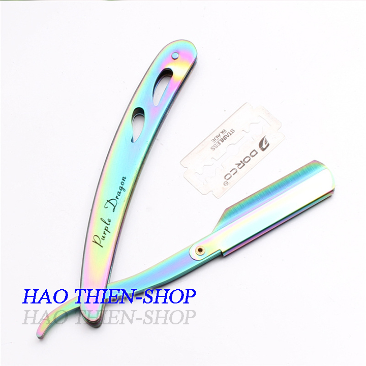 Dao Cạo Râu Barber Màu 7 Sắc