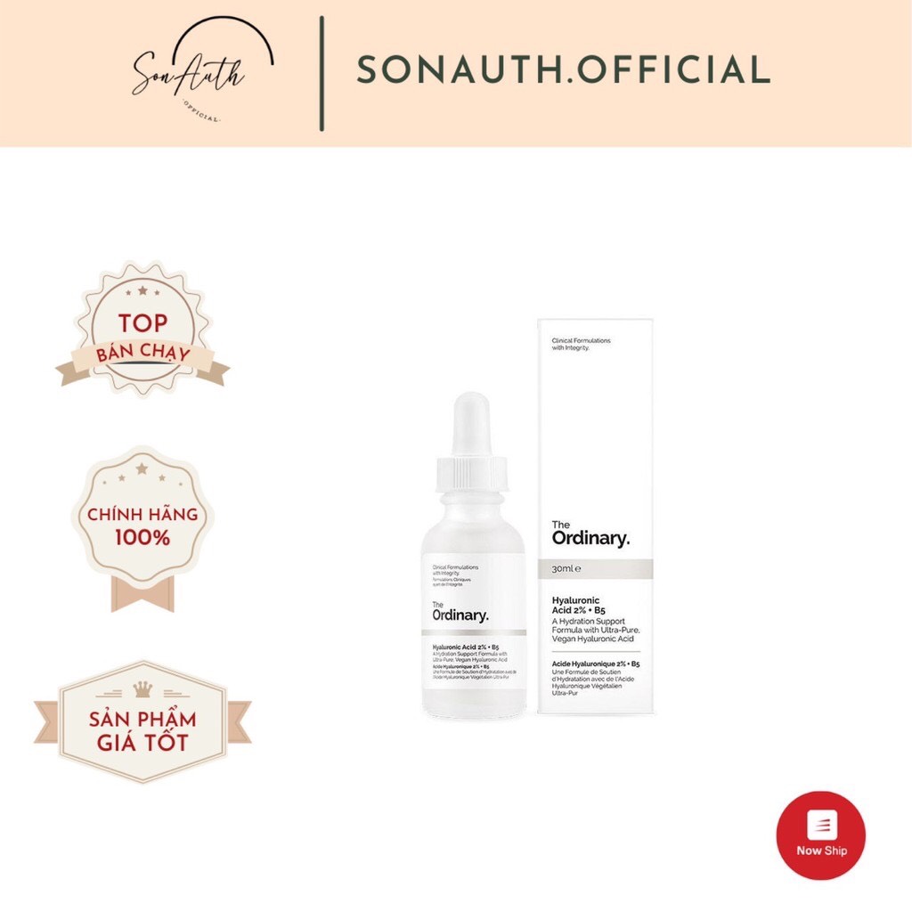 Tinh chất The Ordinary Hyaluronic Acid 2% + B5