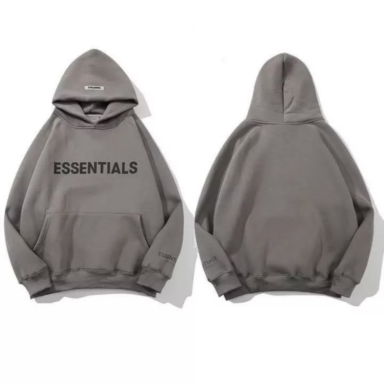 ÁO KHOÁC HOODIES NAM NỮ ESSENTIAL HÀN QUỐC CHẤT NỈ DÀY PHOM FORM RỘNG CHỐNG NẮNG NÓNG ĐÔNG HÈ HOT TR