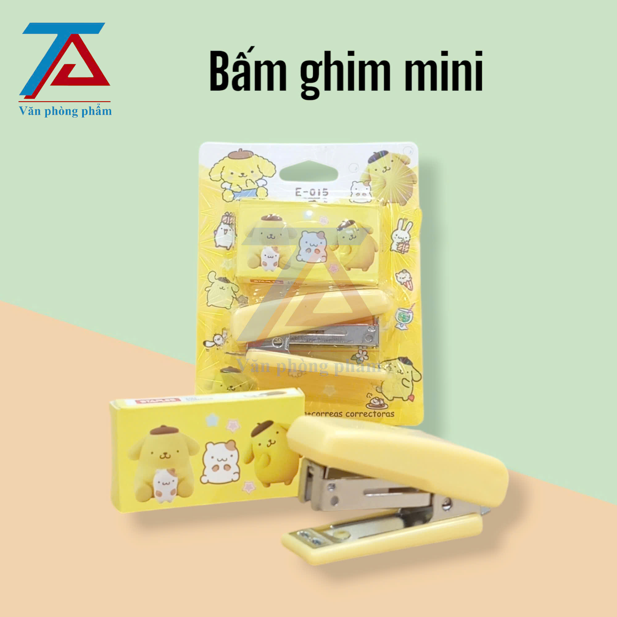 Ghim Giấy Mini Cute Kẹp Ghim Bấm Giấy Số 10 Dễ Thương Tiện Lợi Cho HS SV - VPP Trường Anh