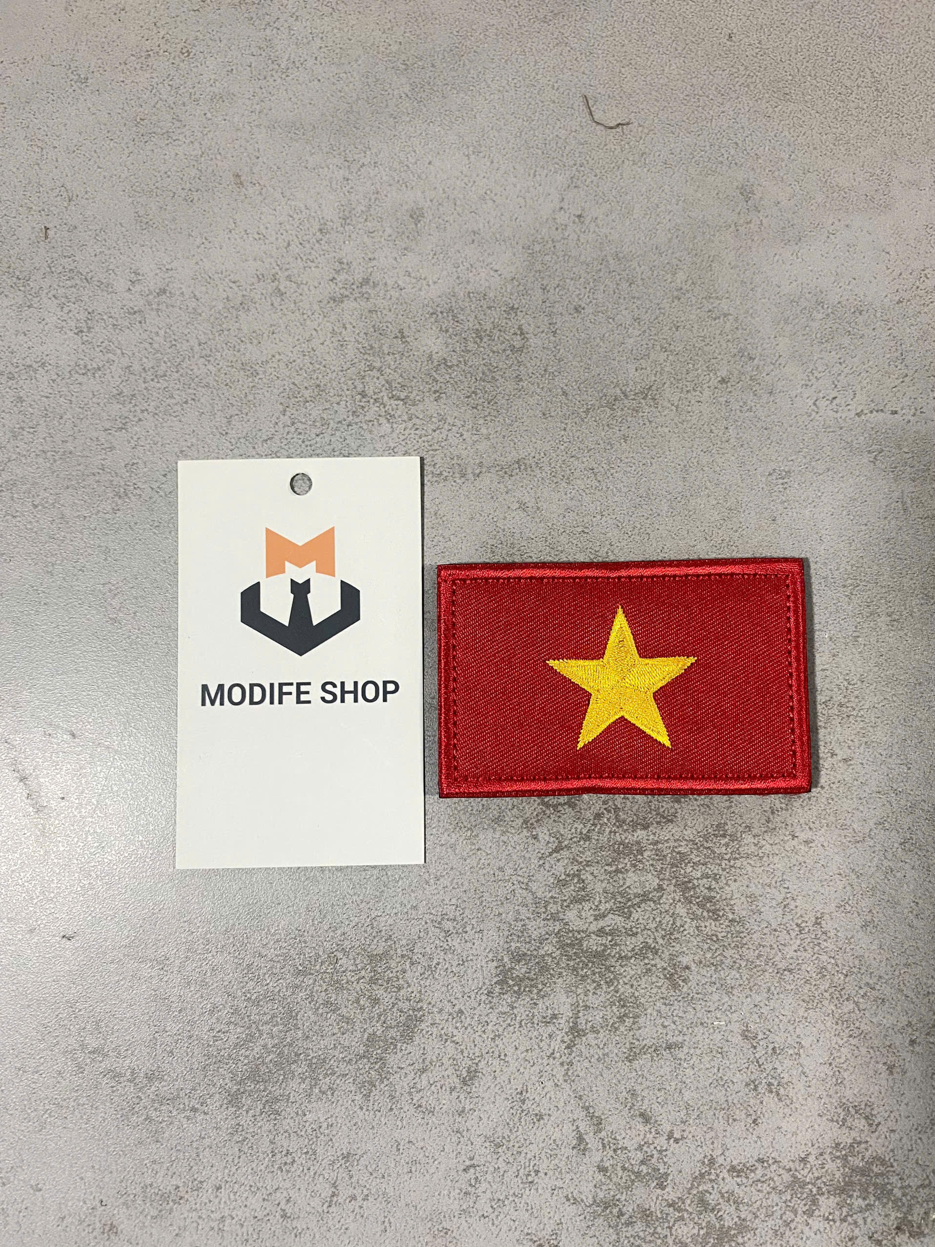 Miếng dán Patch velcro vải thêu cờ các nước Skull... trang trí nón balo quần áo - Modife Shop