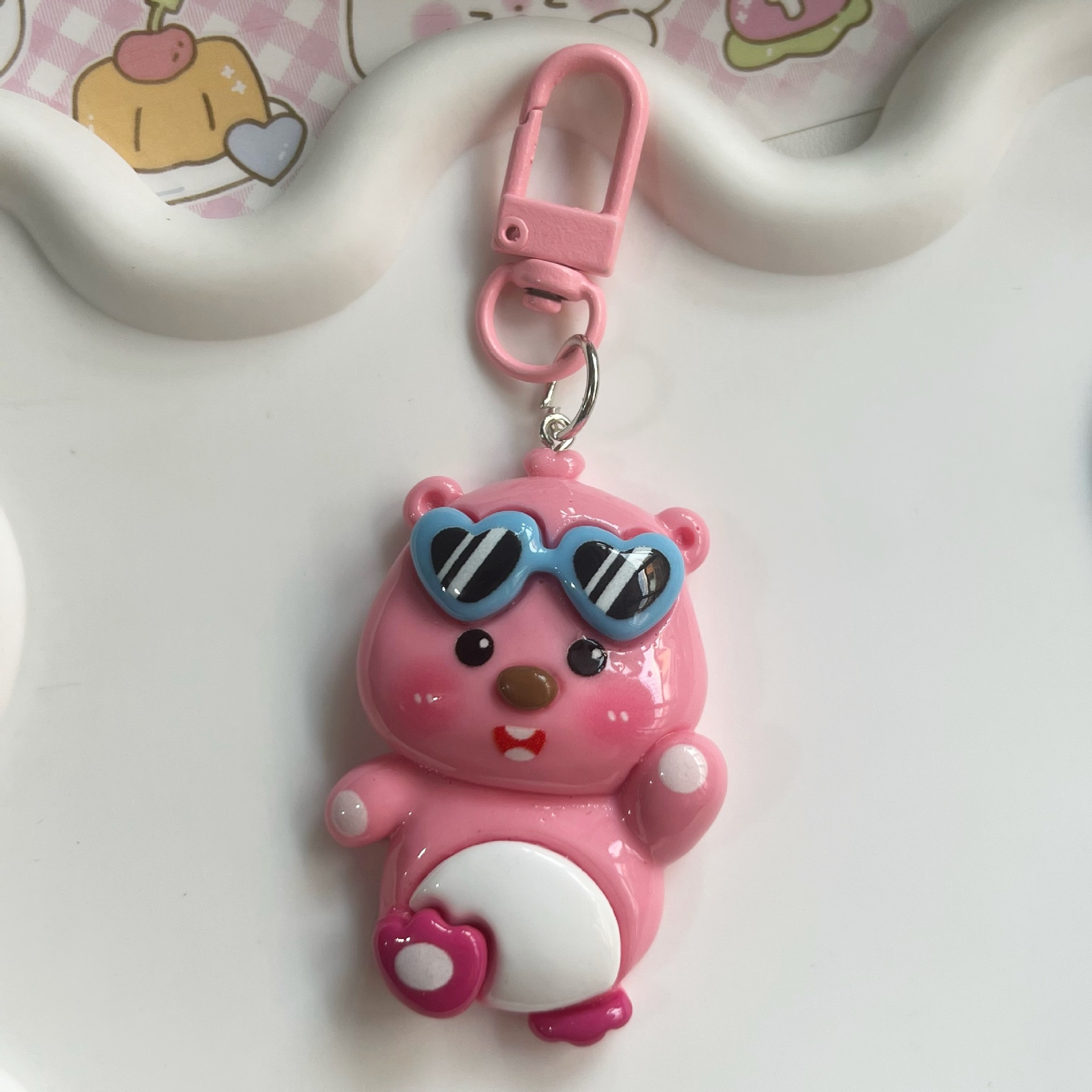 [PKTC]_MÓC KHÓA hải ly LOOPY cute phụ kiện Keychain móc chìa khóa móc trang trí điện thoại Móc chìa 