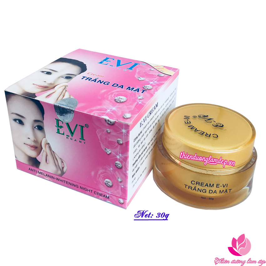 Cream Trắng Da Mặt E - Vi (30G)