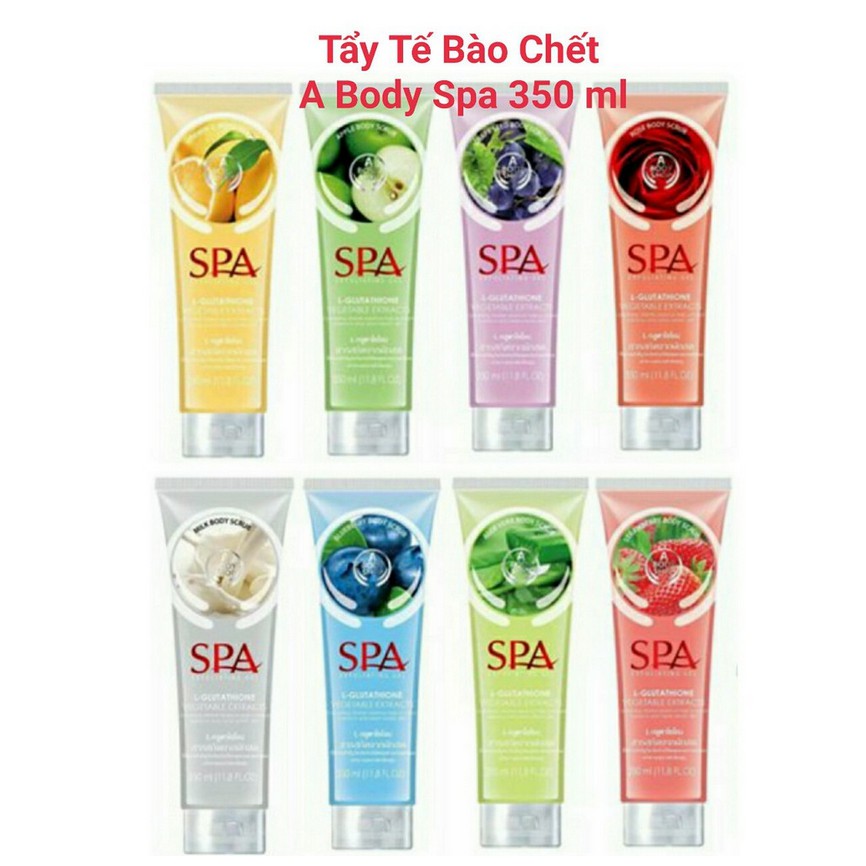 [Hcm]Gel Tẩy Tế Bào Chết Body Hương Trái Cây Spa 350Ml Kem Tẩy Da Chết Nhiều Hương Thơm Gel Loại Bỏ Da Chết Toàn Thân Hiệu Quả