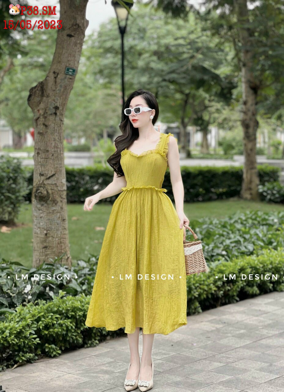 váy hoa vitage, đầm babydoll cổ vuông buộc nơ sau phong cách hàn quốc - Váy  Fashion