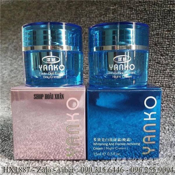 [HCM]Kem dưỡng trắng da loại bỏ nám và mụn YANKO taiwan – HX1887