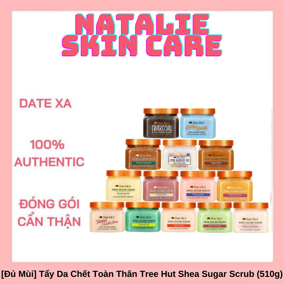 [Đủ Mùi] Tẩy Da Chết Toàn Thân Tree Hut Shea Sugar Scrub (510g)