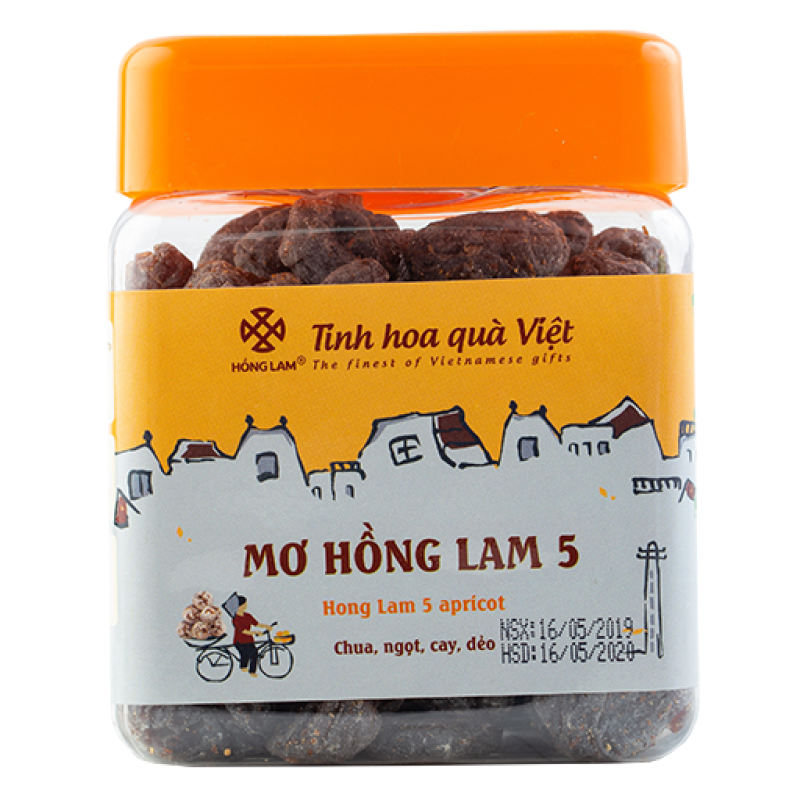 Ô Mai Mơ Hồng Lam 5 - Vị Chua Cay Ngọt Dẻo