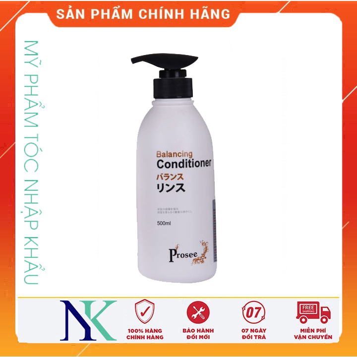 [Hcm]Dầu Xã Prosee Dành Cho Tóc Dầu Nhanh Bết & Gãy Rụng Balancing 500Ml