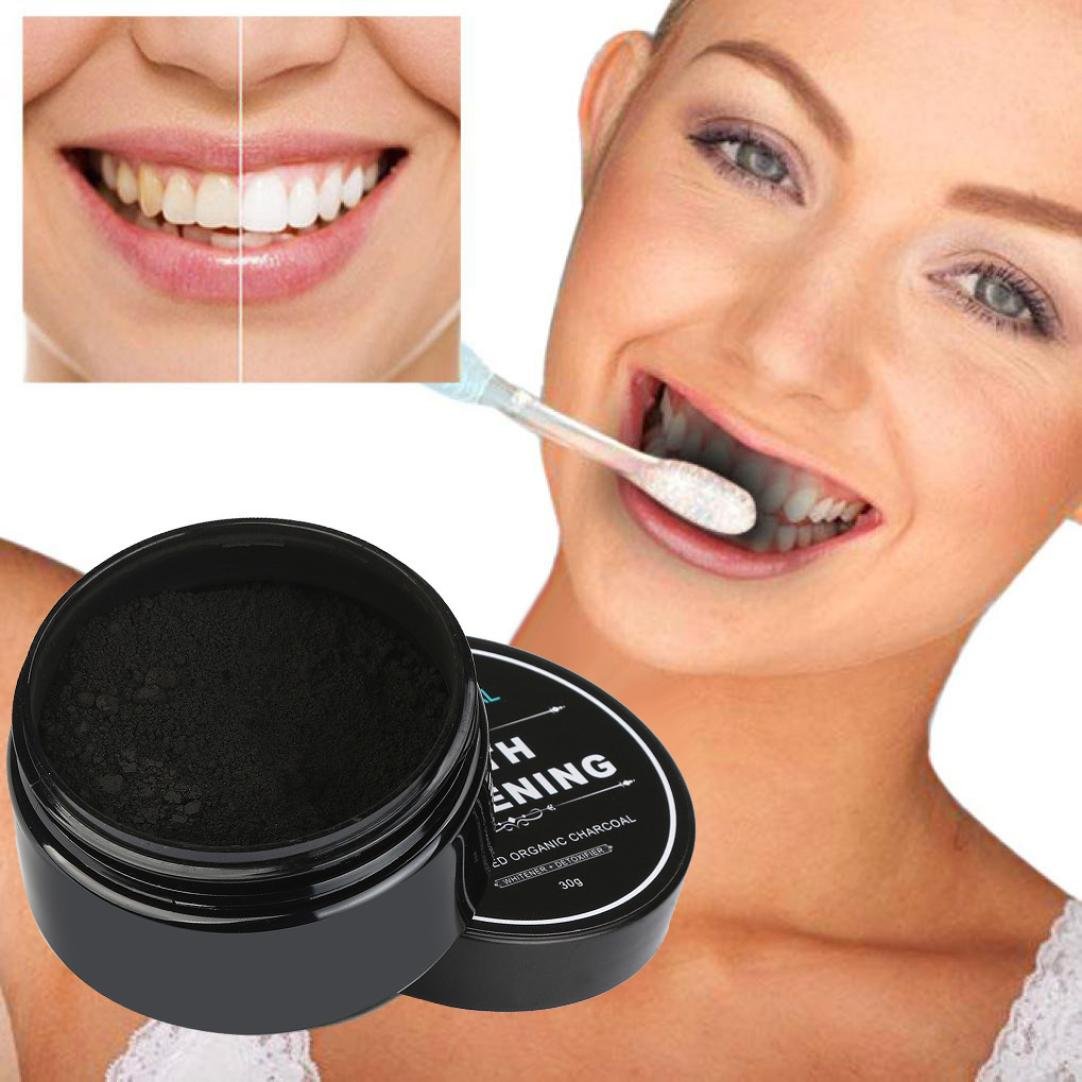 [Hcm]Bột Trắng Răng Than Tre - Teeth Whitening (Hiệu Quả Sau 7 Ngày)