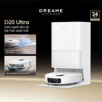 Robot hút bụi lau sàn Dreame D20 Ultra - Bản Quốc Tế - Bảo Hành 24 Tháng