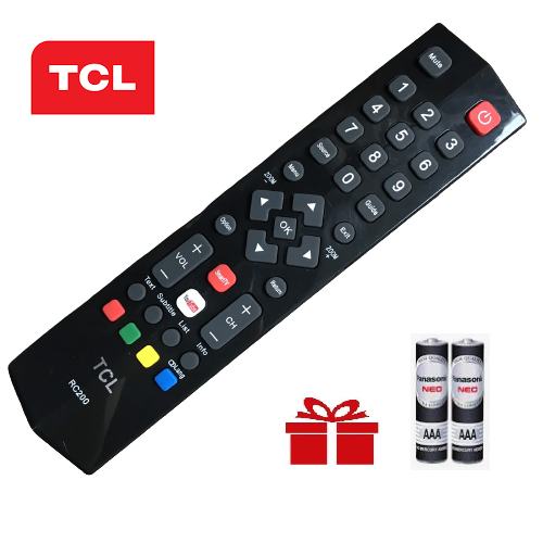 Điều khiển tivi Smart Tivi TCL 32 inch L32P1-SF Remote TV TCL dòng smart hàng tốt  Bảo hành 6 tháng