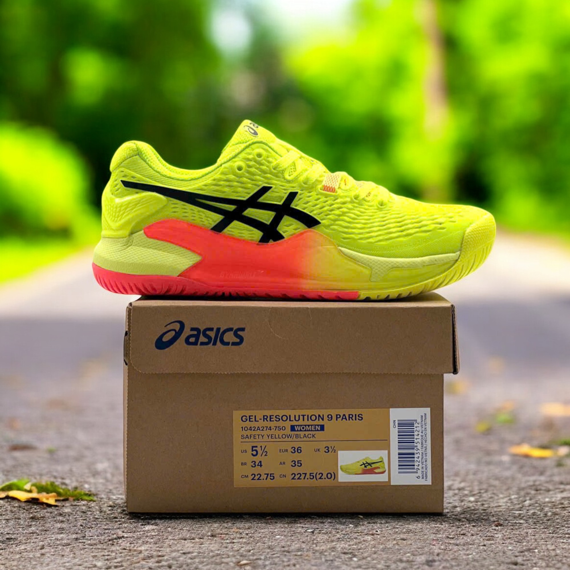 𝙎𝙄𝙀̂𝙐 𝙎𝘼𝙇𝙀 - Giày Tennis/Pickleball Nam/Nữ Asics Gel-Resolution 9