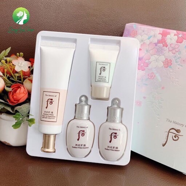 Set Kem Chống Nắng Whoo Radiant White Tone Up Essence Cam Kết Sản Phẩm Đúng Mô Tả Chất Lượng Đảm Bảo