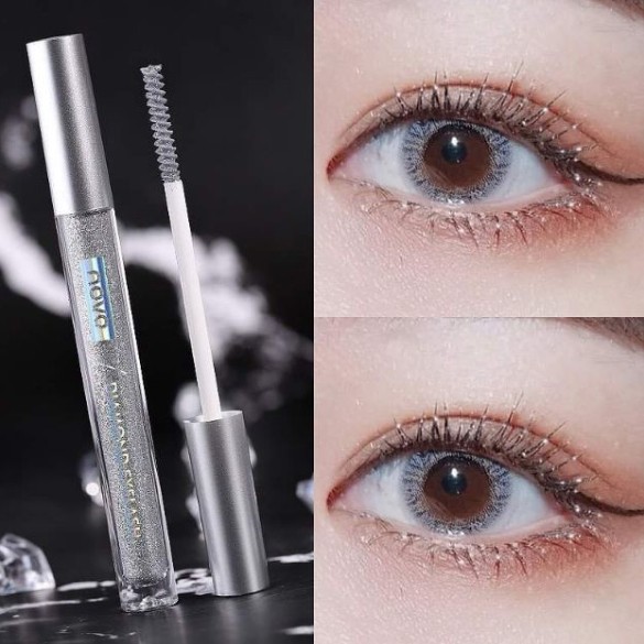 Mascara nhũ kim tuyến làm dày mi Diamond Eyelash Novo