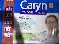 Tã Dán Caryn Siêu Thấm Size M40 L40 XL20 Dành Cho Người Hạn Chế Khả Năng Đi Lại - Tã Người Già - Kho Bỉm Thanh Ngân