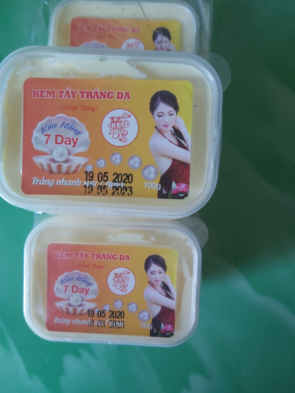 kem tẩy trắng 7 ngày