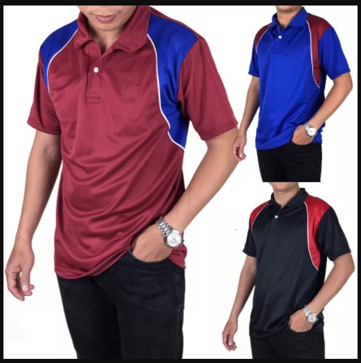 Áo Thun Nam áo polo nam | Áo thun cổ trụ Thể Thao [ giao ngẫu nhiên màu ] Vải Dày Thoáng Khí Siêu Má