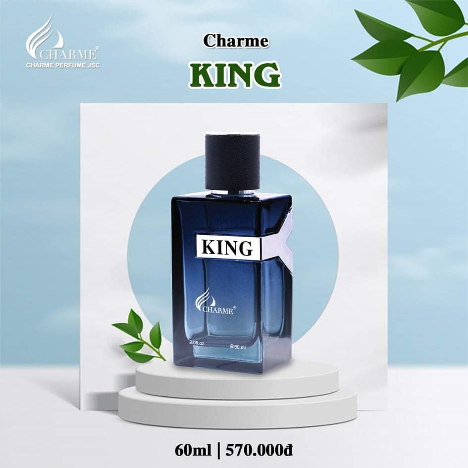 Nước Hoa Nam Char.me King 60Ml