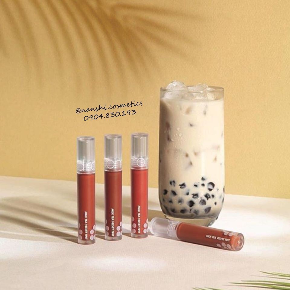 Son kem lì Romand Milk Tea Velvet Tint sản phẩm tốt chất lượng cao cam kết như hình inbox để được tư vấn rõ hơn