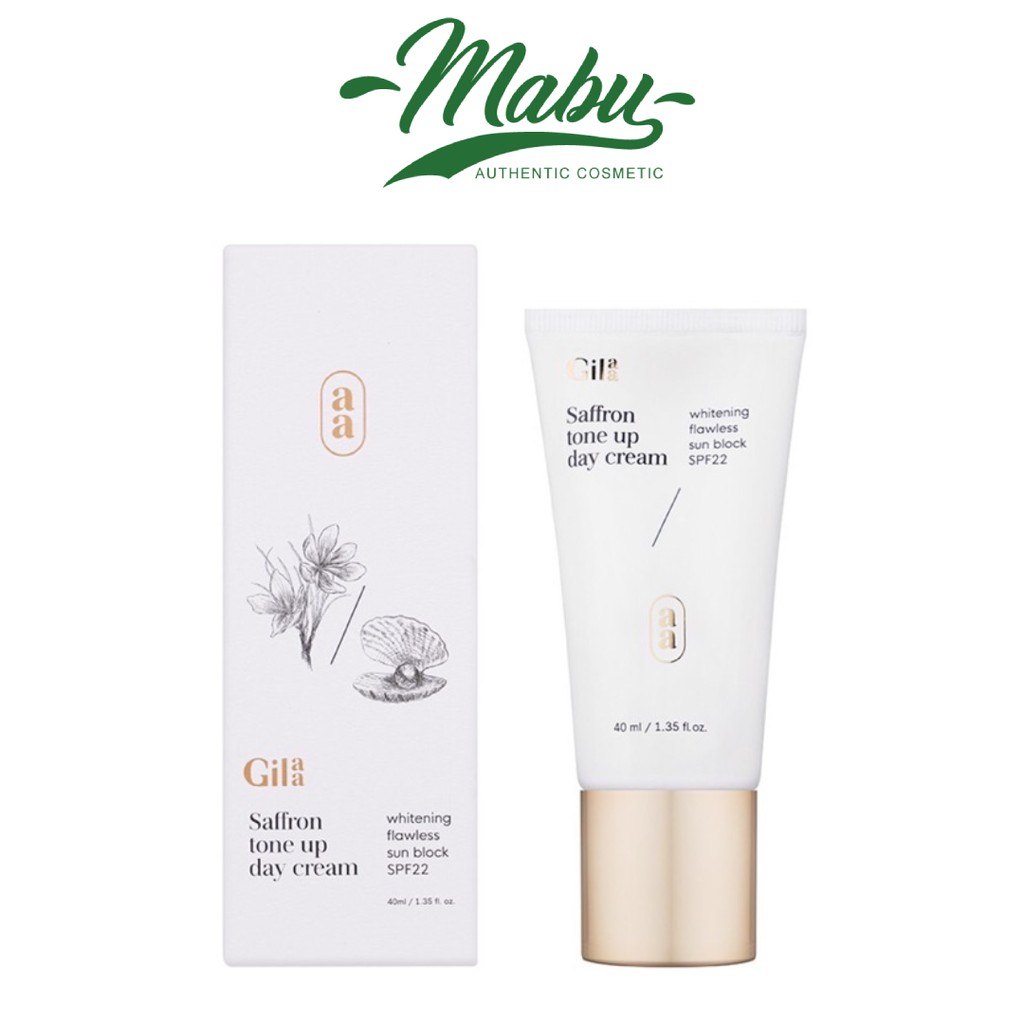 Kem Dưỡng Nâng Tone Và Chống Nắng Gilaa Saffron Tone Up Day Cream