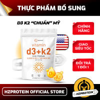 Micro Ingredients D3 5000IU+ K2 (300 Viên) - Hỗ trợ sức khỏe xương và thúc đẩy các động mạch khỏe mạnh