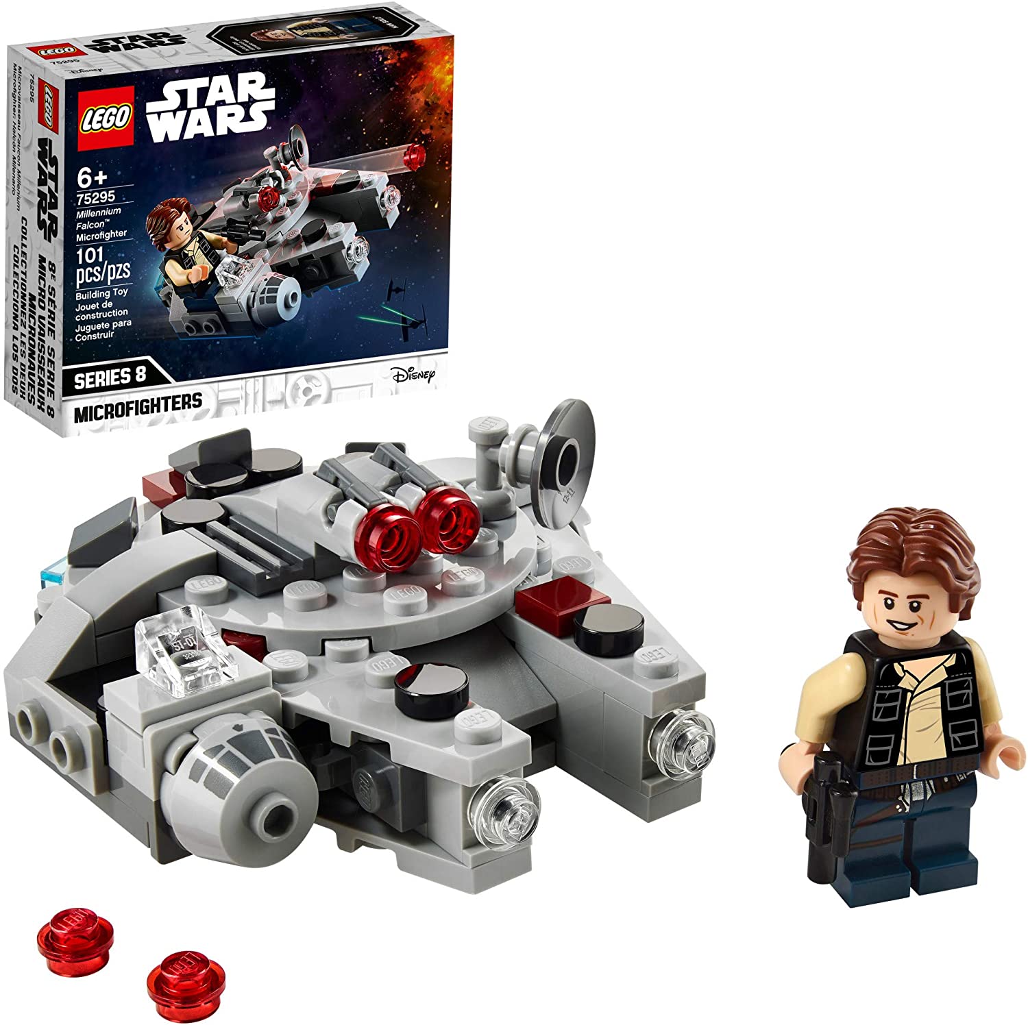 Đồ chơi LEGO Star Wars Millennium Falcon 75295 Đồ chơi lắp ráp Chiến tranh vì sao cho trẻ em (101 miếng)
