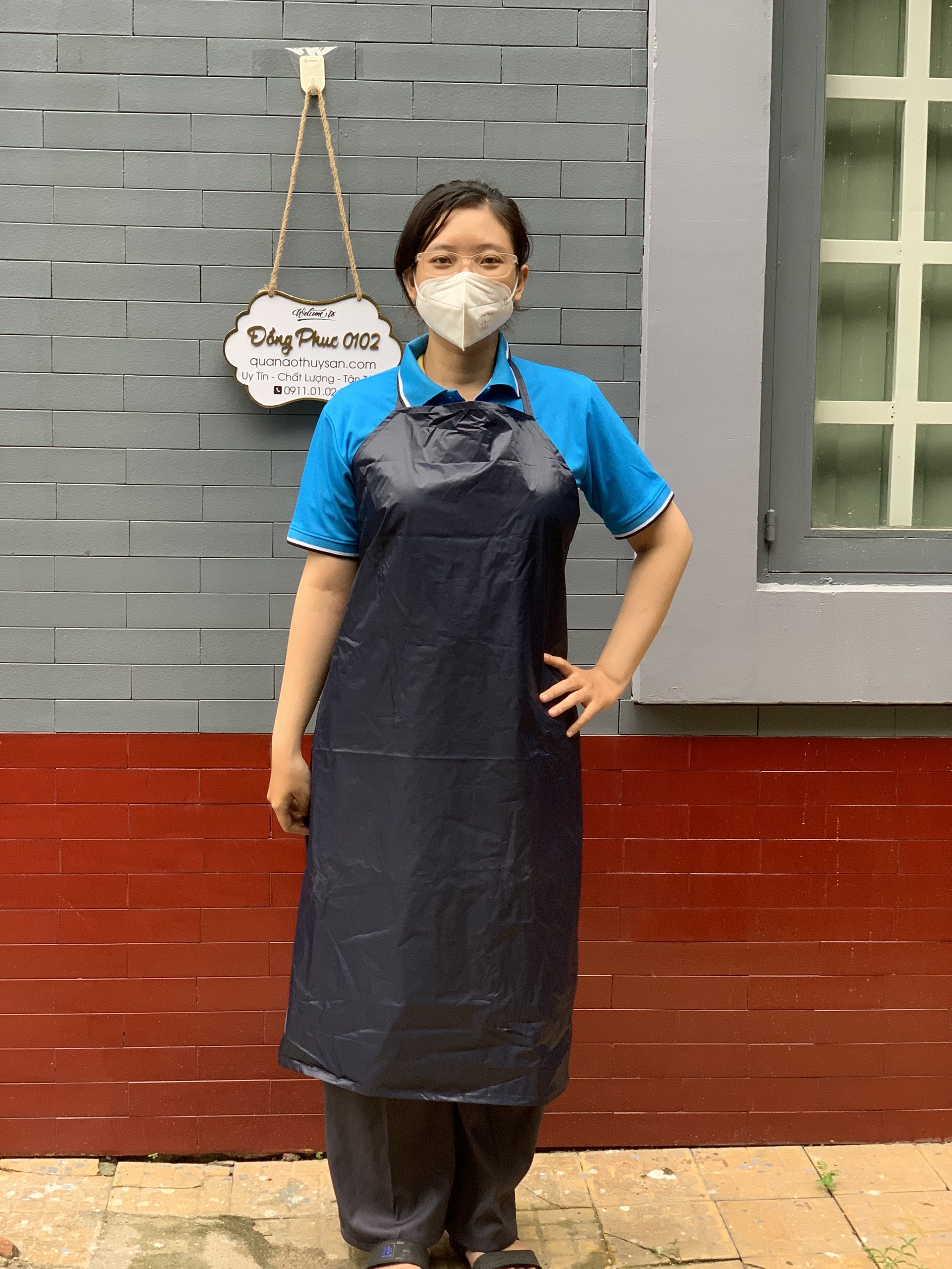 Tạp Dề Nhựa PVC Chống Thấm Nước Tạp Dề Thủy Sản