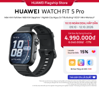 Đồng Hồ Thông Minh HUAWEI WATCH FIT 5 Series |Titanium & Kính Sapphire 2.5D | Mini-Workout