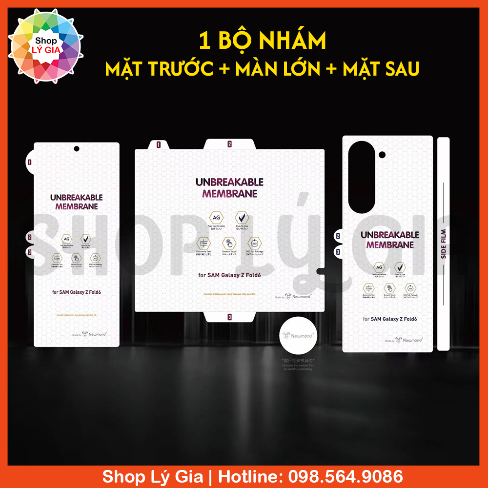 Miếng dán PPF cho Samsung Z Fold 7 / Fold 6 / Fold 5/ Fold 4 / Fold 3 / Fold 2 / Fold 1 (tặng kèm gạ