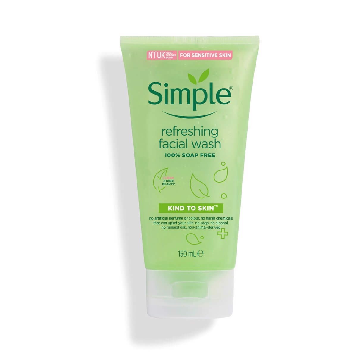 Sữa Rửa Mặt Dạng Gel Simple Kind To Skin Refreshing Facial Wash