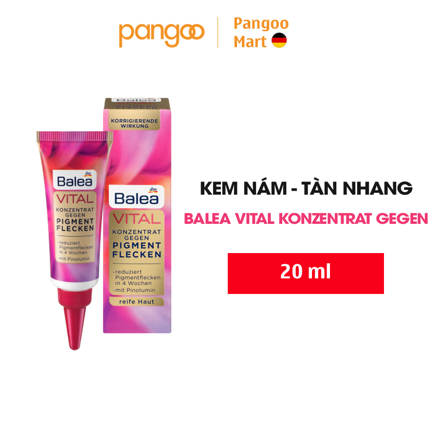 [Hcm]Kem Nám Tàn Nhang Balea Vital Konzentrat Gegen (20Ml) - Đức