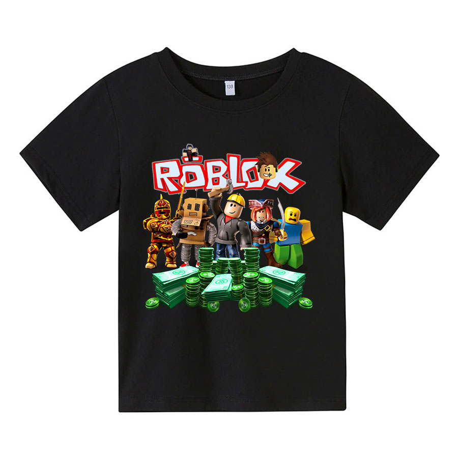 Áo thun trẻ em ROBLOX3 4 màu có size người lớn Anam Store