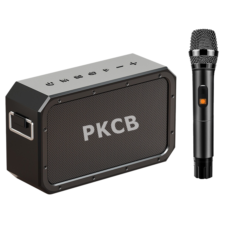 Bộ Loa Bluetooth không dây nghe nhạc micro không dây hát Karaoke cao cấp 120W công suất lớn Super Bass có cổng usb thẻ nhớ line 3.5mm pin 15600MAH sạc Type C Chip DSP loa kết nối TWS lên 240W Hàng Chính Hãng PKCB
